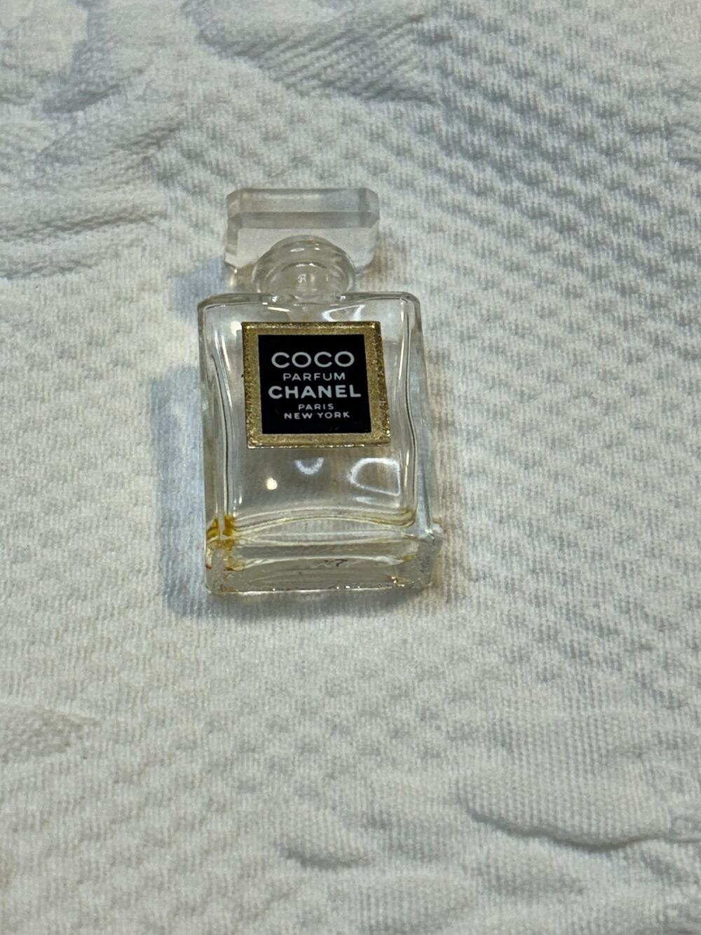 Coco Chanel Black Label Mini Bottle Vintage